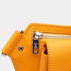 Pre Owned Louis Vuitton Yellow Aerogram Takeoff Sling