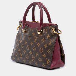 Pre Owned Louis Vuitton Brown Monogram Pallas BB