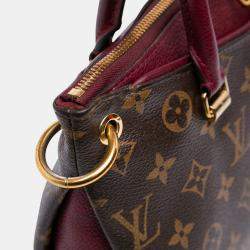 Pre Owned Louis Vuitton Brown Monogram Pallas BB