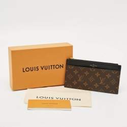 Pre Owned Louis Vuitton Monogram Canvas Slim Purse