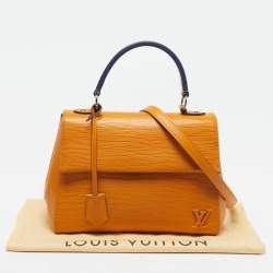 Pre Owned Louis Vuitton Cluny BB Mimosa Epi Leather Bag