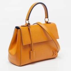 Pre Owned Louis Vuitton Cluny BB Mimosa Epi Leather Bag