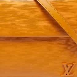 Pre Owned Louis Vuitton Cluny BB Mimosa Epi Leather Bag