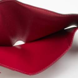 Pre Owned Louis Vuitton Victorine Fuchsia Monogram Canvas Trifold Wallet