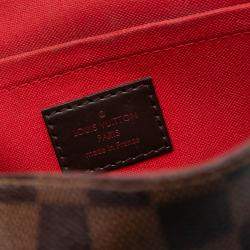 Pre Owned Louis Vuitton Brown Damier Ebene Favorite MM