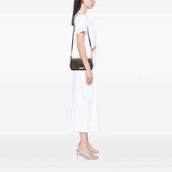 Pre Owned Louis Vuitton Brown Damier Ebene Favorite MM