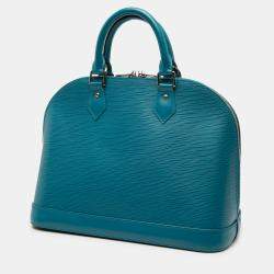 Pre Owned Louis Vuitton Blue Epi Alma PM