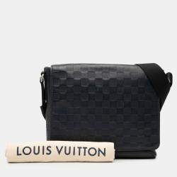 Pre Owned Louis Vuitton Blue Damier Infini District PM