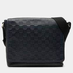 Pre Owned Louis Vuitton Blue Damier Infini District PM