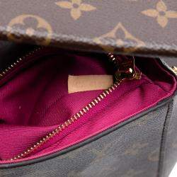 Pre Owned Louis Vuitton Brown Monogram Cluny BB