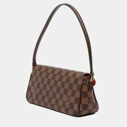 Pre Owned Louis Vuitton Brown Damier Ebene Recoleta