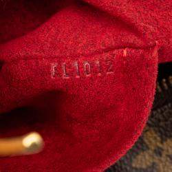 Pre Owned Louis Vuitton Brown Monogram Croissant MM