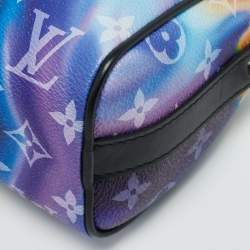 Pre Owned Louis Vuitton Keepall Bandouliere XS Limited Edition Monogram Sunset Canvas Satchel