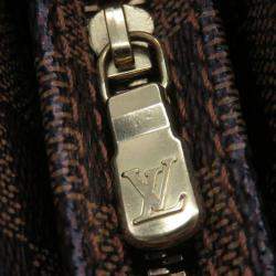 Pre Owned Louis Vuitton Brown Damier Ebene Aubagne