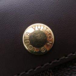 Pre Owned Louis Vuitton Brown Damier Ebene Aubagne