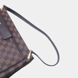 Pre Owned Louis Vuitton Brown Damier Ebene Aubagne