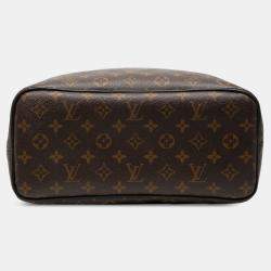 Pre Owned Louis Vuitton Brown Monogram Macassar Palk Backpack