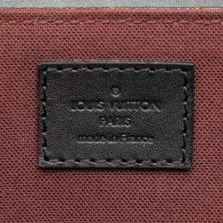 Pre Owned Louis Vuitton Brown Monogram Macassar Palk Backpack