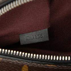 Pre Owned Louis Vuitton Brown Monogram Macassar Palk Backpack