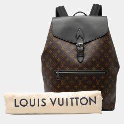 Pre Owned Louis Vuitton Brown Monogram Macassar Palk Backpack