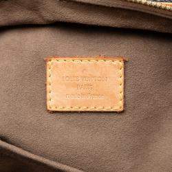 Pre Owned Louis Vuitton Black Monogram Multicolore Claudia