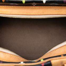 Pre Owned Louis Vuitton Black Monogram Multicolore Claudia