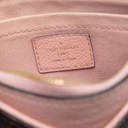 Pre Owned Louis Vuitton Brown Monogram Pallas Clutch