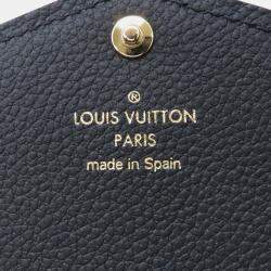 Pre Owned Louis Vuitton Portefeuille Sarah Noir Monogram Empreinte Leather