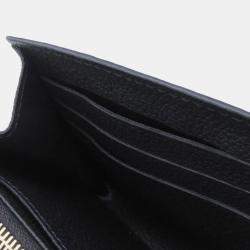 Pre Owned Louis Vuitton Portefeuille Sarah Noir Monogram Empreinte Leather