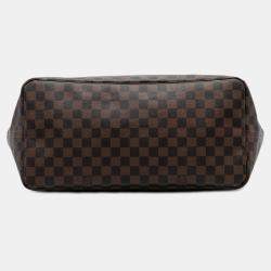 Pre Owned Louis Vuitton Brown Damier Ebene Neverfull GM