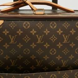 Pre Owned Louis Vuitton Pegase Legere 55 Monogram Canvas Luggage