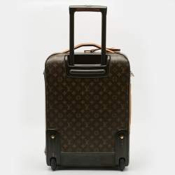 Pre Owned Louis Vuitton Pegase Legere 55 Monogram Canvas Luggage