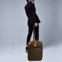Pre Owned Louis Vuitton Pegase Legere 55 Monogram Canvas Luggage