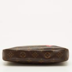 Pre Owned Louis Vuitton Pochette Accessoires Monogram Canvas Cerises Bag