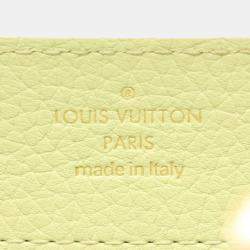 مملوكة مسبقًا Louis Vuitton Capucines Mini Handbag Leather Green And White