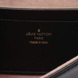 مملوكة مسبقًا Louis Vuitton Coussin Pochette Shoulder Bag In Monogram Embossed Lambskin Leather Black