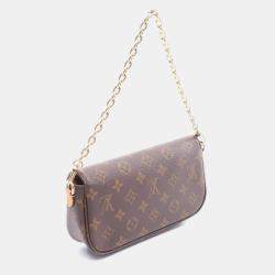 مملوكة مسبقًا Louis Vuitton Ivy League Wallet On Chain Handbag Coated Canvas Monogram Brown