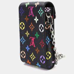 Pre Owned حقيبة لوي فيتون ميتيس مونوغرام مولتيكولور حقيبة كتف سلسلة حافظة هاتف في نوار