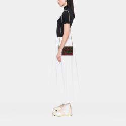 مملوكة مسبقًا Louis Vuitton Brown Monogram Flore Wallet On Chain