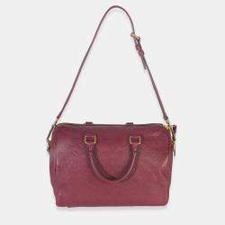 مملوكة مسبقًا Louis Vuitton Aurore Monogram Empreinte Speedy Bandouliere 30