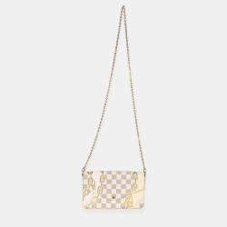 مملوكة مسبقًا Louis Vuitton Damier Azur Canvas Nautical Felicie Pochette