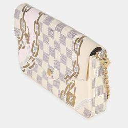 مملوكة مسبقًا Louis Vuitton Damier Azur Canvas Nautical Felicie Pochette