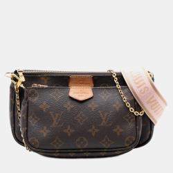 Pre Owned Louis Vuitton Brown Monogram Multi Pochette Accessoires