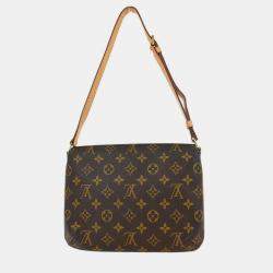 Pre Owned حقيبة لويس فيتون كتف موسيت تانجو قصير بنقش المونوجرام