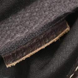 مملوكة مسبقًا Louis Vuitton Brown Monogram Mini Lin Saumur 30 Shoulder Bag