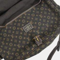 مملوكة مسبقًا Louis Vuitton Brown Monogram Mini Lin Saumur 30 Shoulder Bag