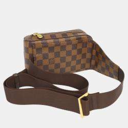 Pre Owned Louis Vuitton Brown Damier Geronimos Bum Bag