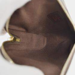 Pre Owned Louis Vuitton Brown Damier Geronimos Bum Bag