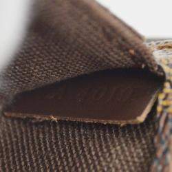 Pre Owned Louis Vuitton Brown Damier Geronimos Bum Bag