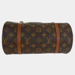 مملوكة مسبقًا Louis Vuitton Brown Monogram Papillon 26 Handbag